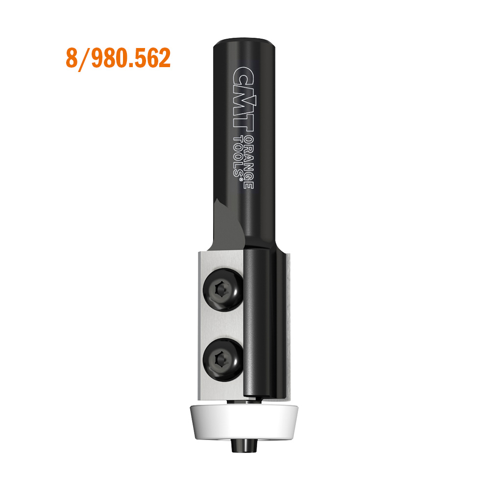 CMT Kantfres for Corian D=22 I=30 10° Delrin lager