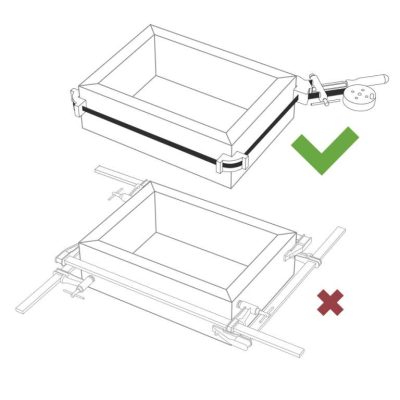 Piher Båndspenner A for rammer og skrog, lengde 500 cm