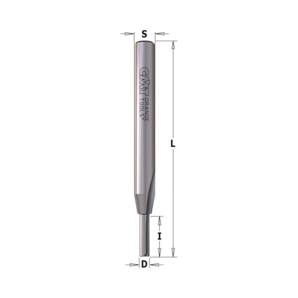 CMT HM Rettstål/Notstål 3mm- Lang serie S=6mm