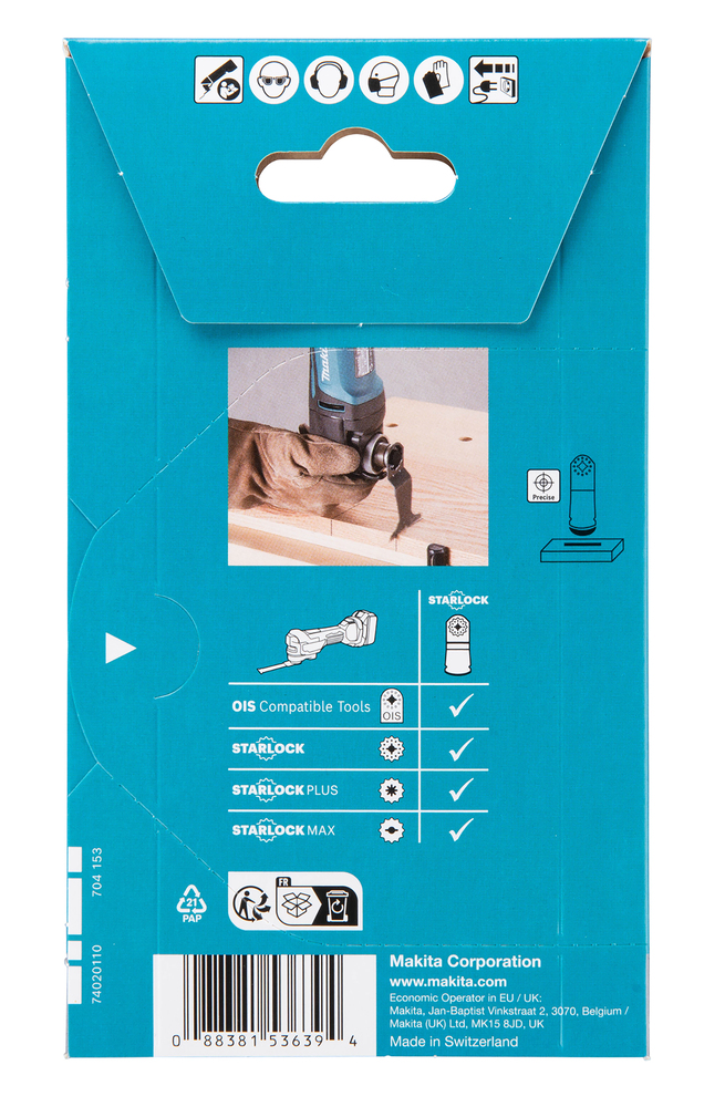 Makita Sagblad Multikutter 65mm 14TPI Starlock