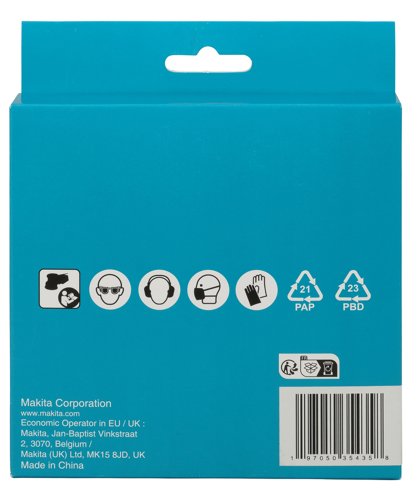 Makita Slipenett Ø125mm A80