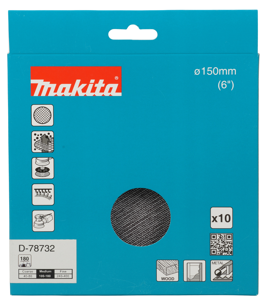 Makita Slipenett Ø150mm A180