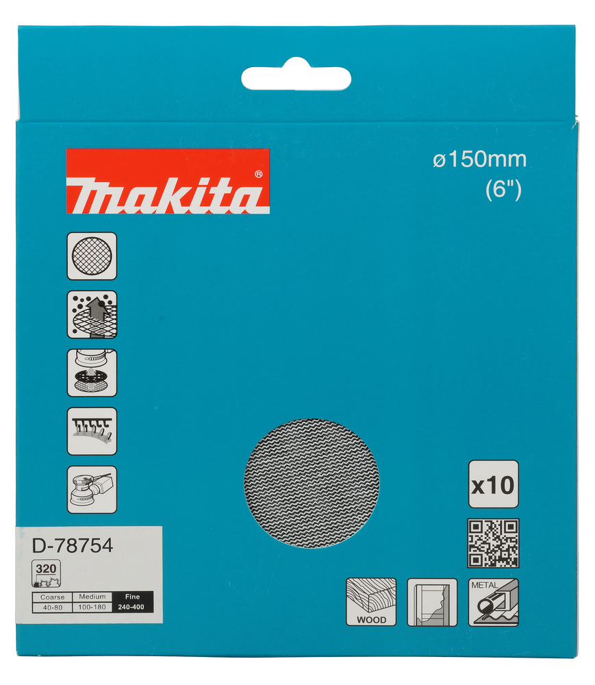 Makita Slipenett Ø150mm A320