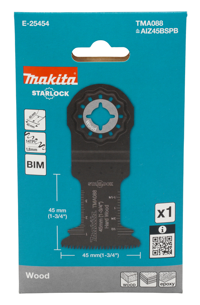 Makita Sagblad Multikutter 45mm 14TPI Starlock