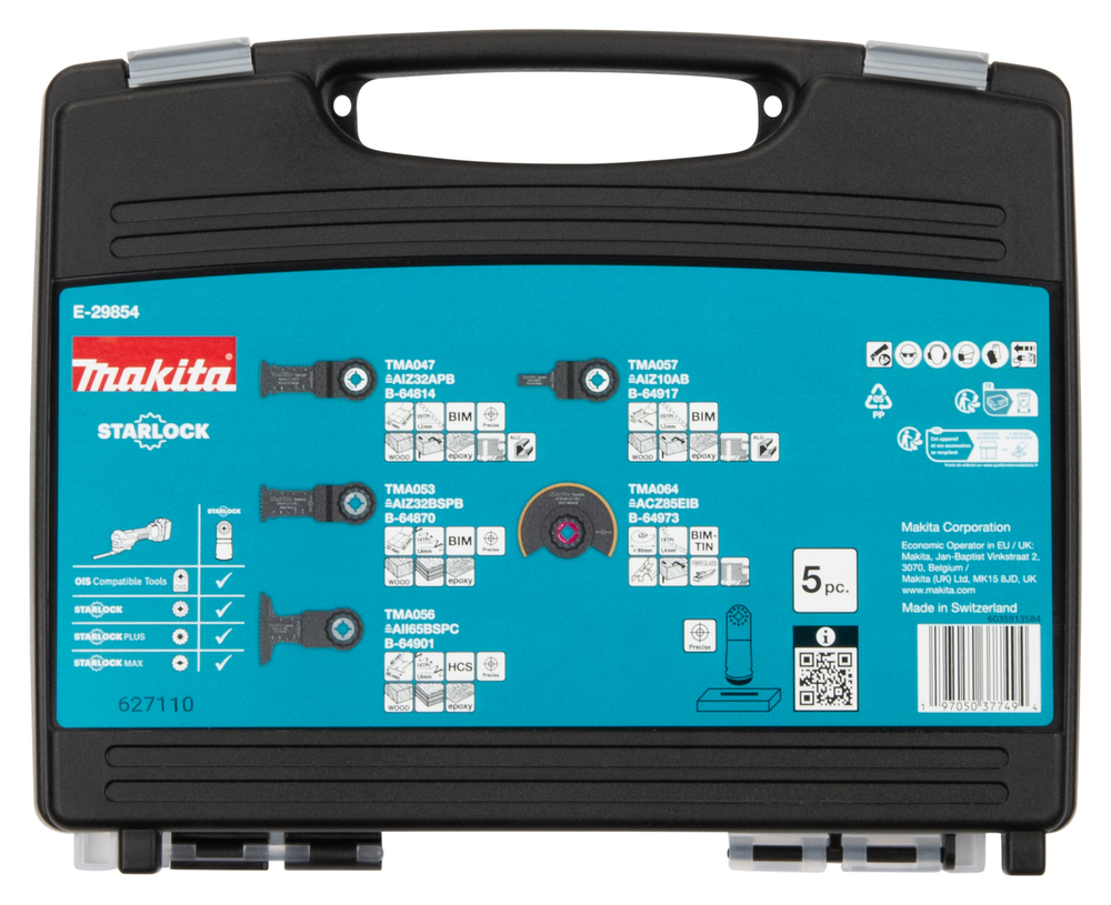 Makita Sagblad Multikutter Sett 5 blader