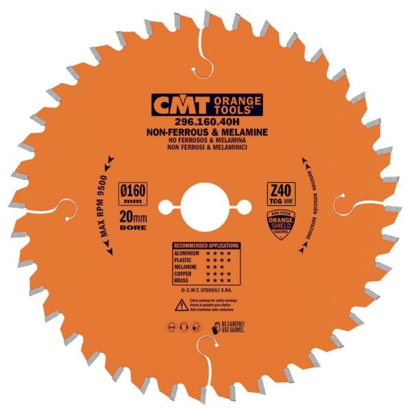 CMT 296.210.48M Sagblad 210x30mm 48Z for laminert panel og ikke jernholdige metaller