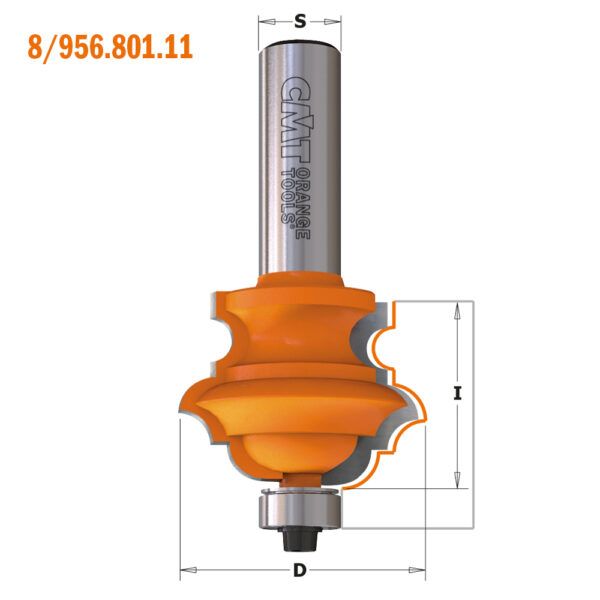 CMT 956.801.11 Multiprofilfres – 12mm tange