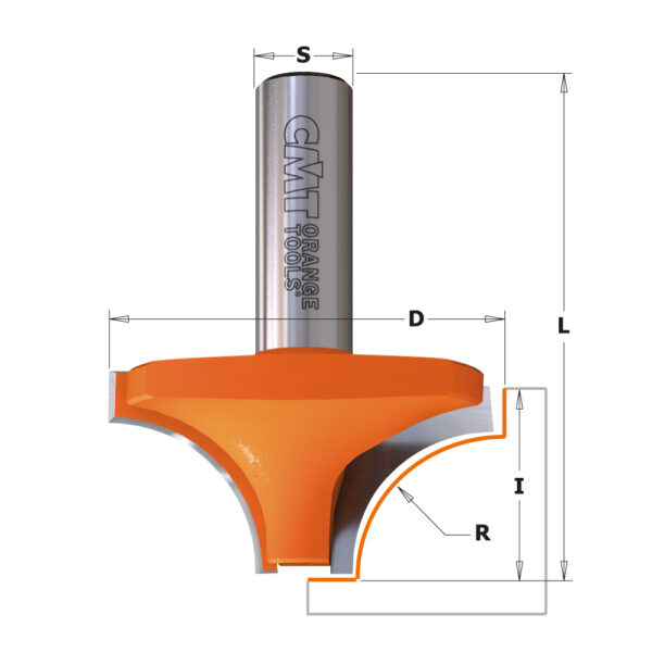 CMT 927.050.11 Ovolo/Kvartstav/Avrunding R=5mm