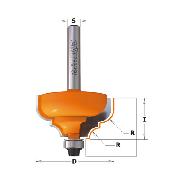 CMT 945.287.11 Profilfres m/lager – Klassisk Ogee