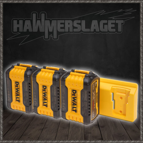 Batteriholder for Dewalt 18V og Flexvolt batteri 48 Tools