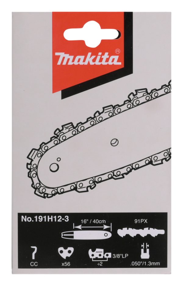 Makita 191H12-3 Sagkjede: -56, 3/8″, 1,3 mm, 16″ / 40 cm, 91PX