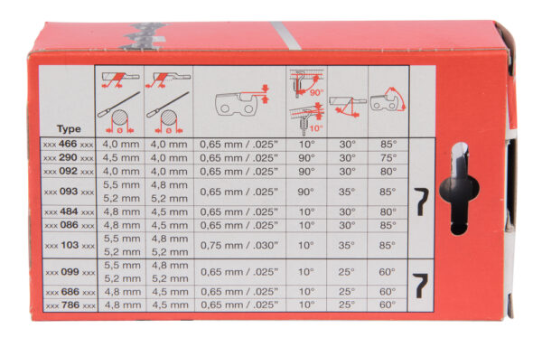 Makita Sagkjede, 56 ledd, 0.325″, 1,5MM, 13″