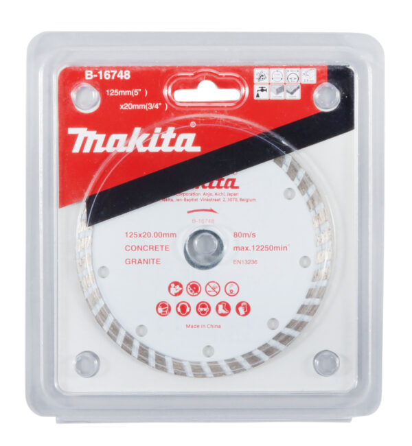 Makita B-16748 Diamantskive 125x20mm betong og granitt