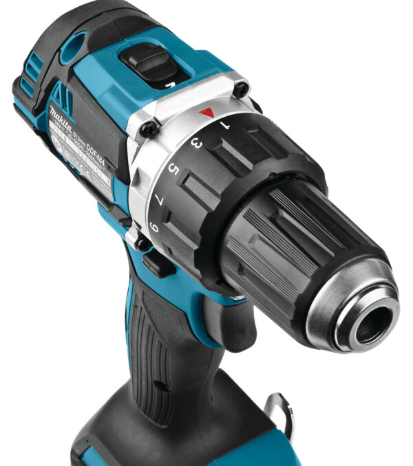 Makita DDF484RTJ Børsteløs drill inkludert 2x18V 5 Ah batterier og lader