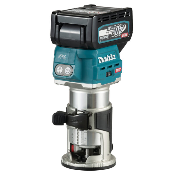 Makita RT001GZ13 40V Kraftig overfres uten batteri og lader