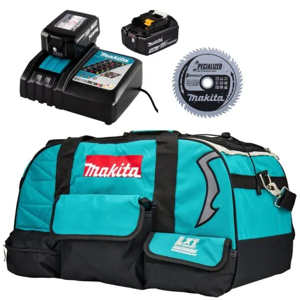Makita DLX4197TX1 Verktøysett 18V i bag