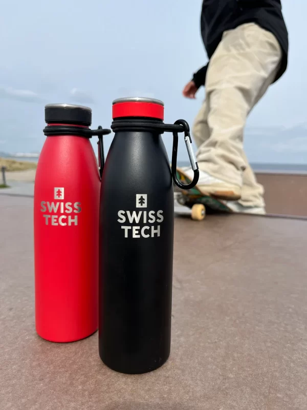 SWISSTECH Drikkeflaske 500ml – Hvit