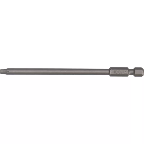 Tecos Lange bits Torx 20 x L110 x 1/4″, 3 stk.